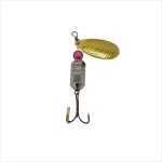 Rotating fishing lure, Regal Fish, model 8050, 16 grams, silver color